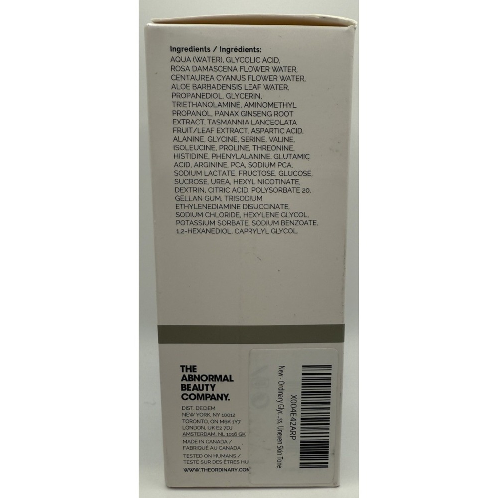 The Ordinary 240ml Glycolic Acid‎ 7% Toning Solution - Picture 4 of 4